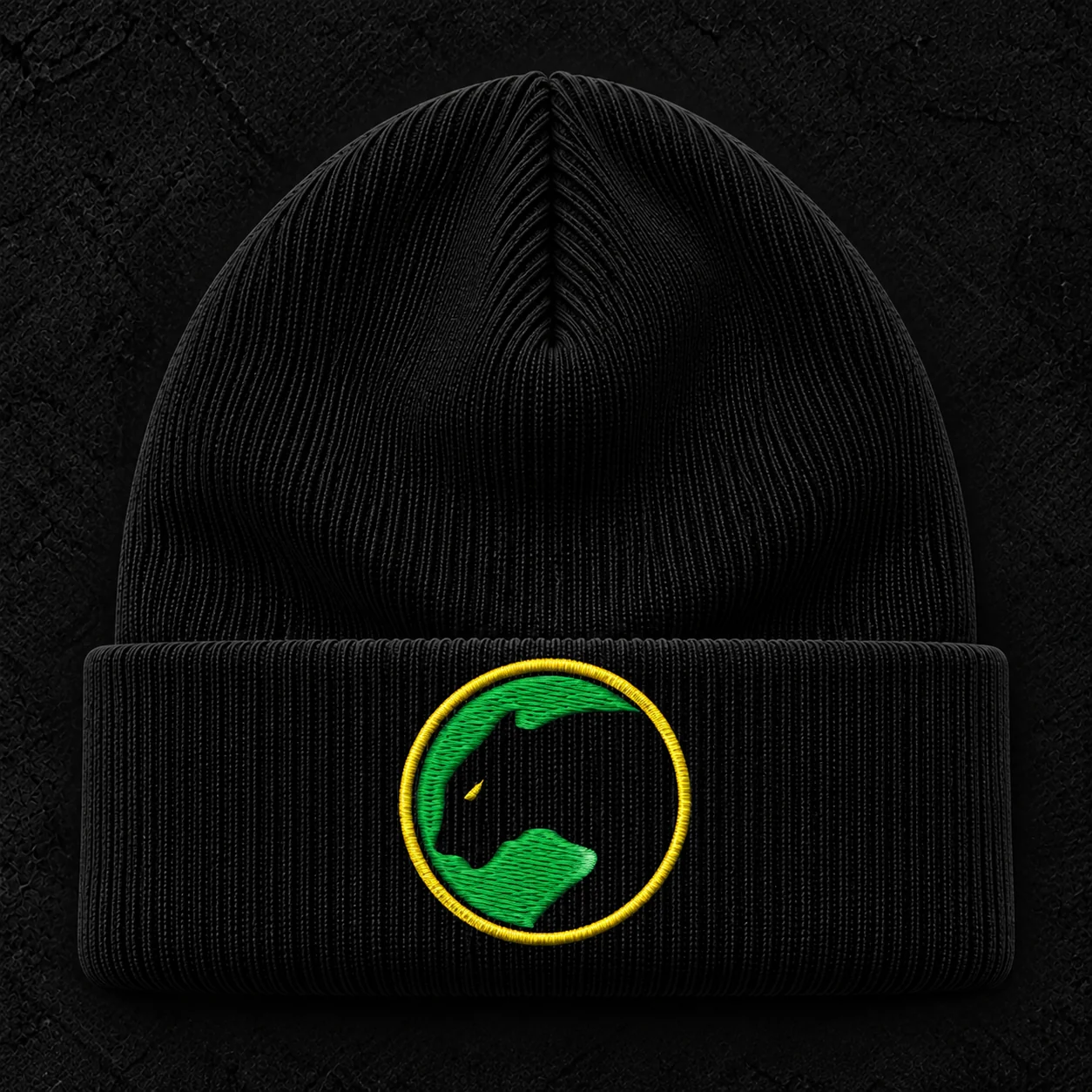 Embroidered Beanie