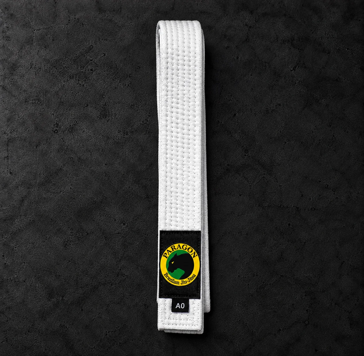 Gi Belt in White - Paragon BJJ official team merchandise